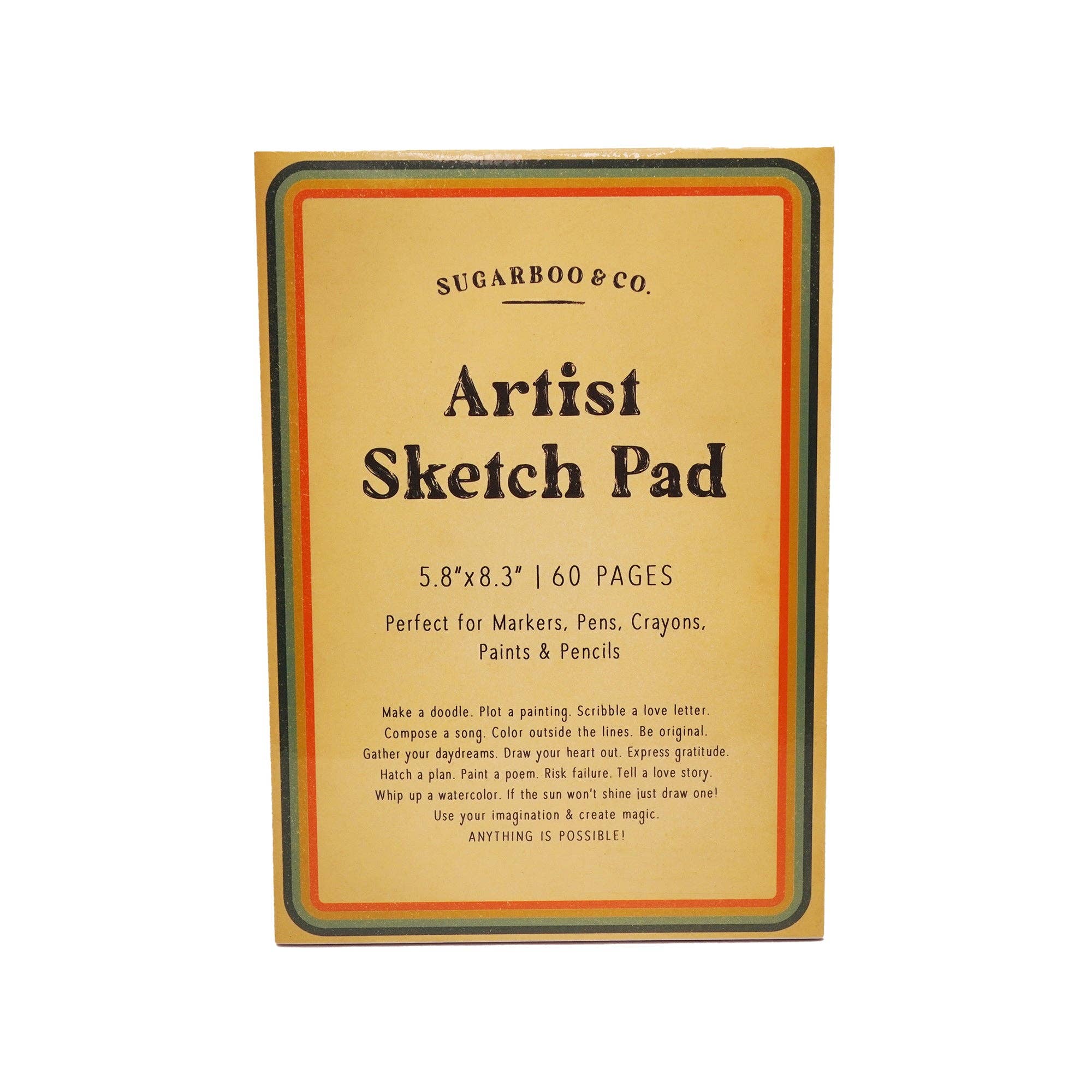 Artist Sketch Pad - Box Turtle