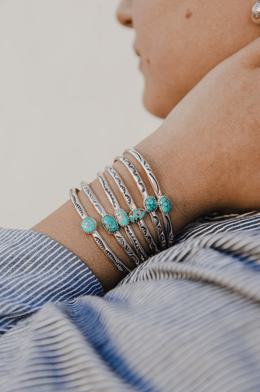 Aspen Turquoise Bracelet - Box Turtle
