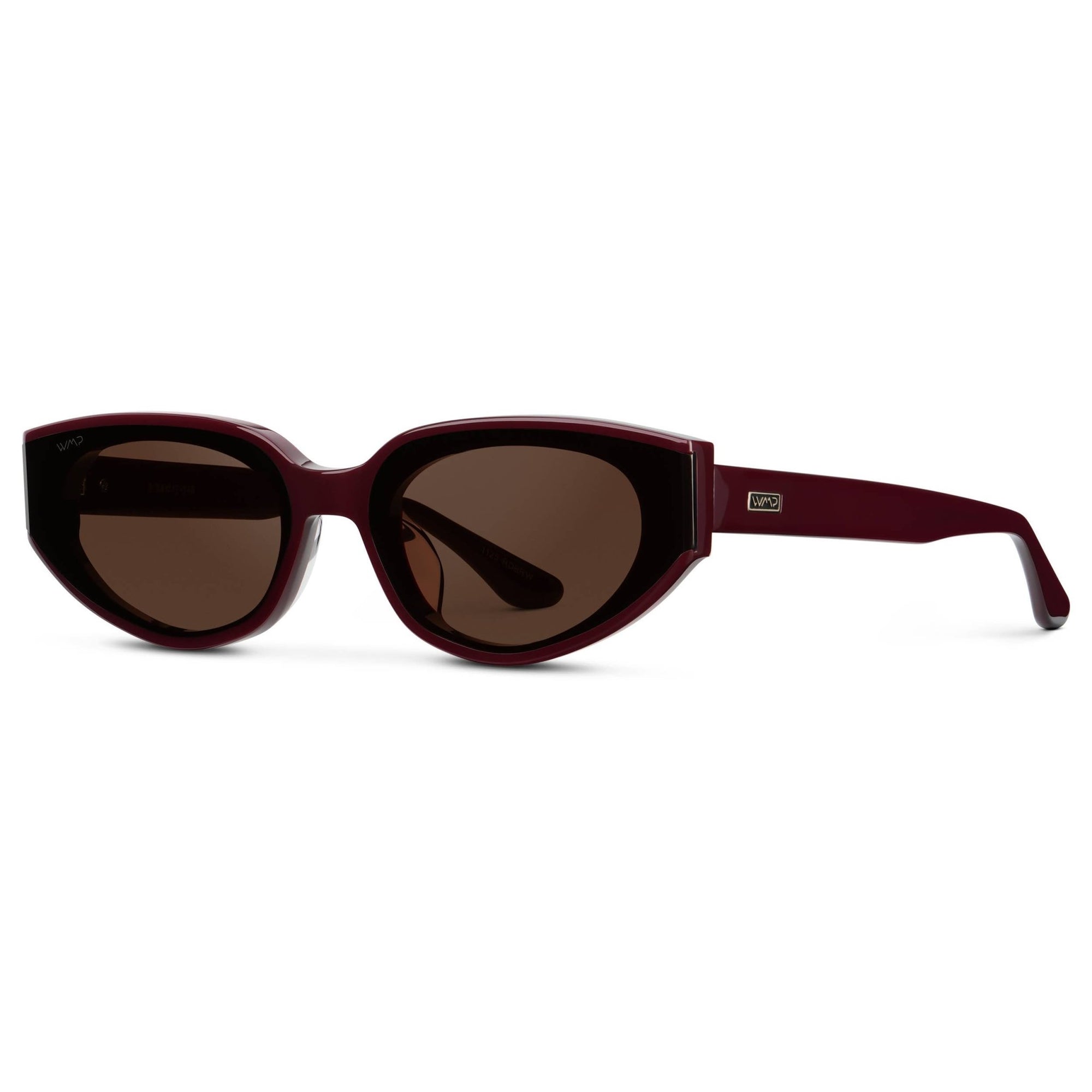 Astra – Women’s Narrow Cat - Eye Sunglasses - Box Turtle