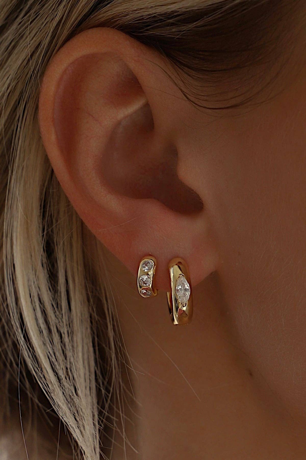 Aurum Hoops - Box Turtle