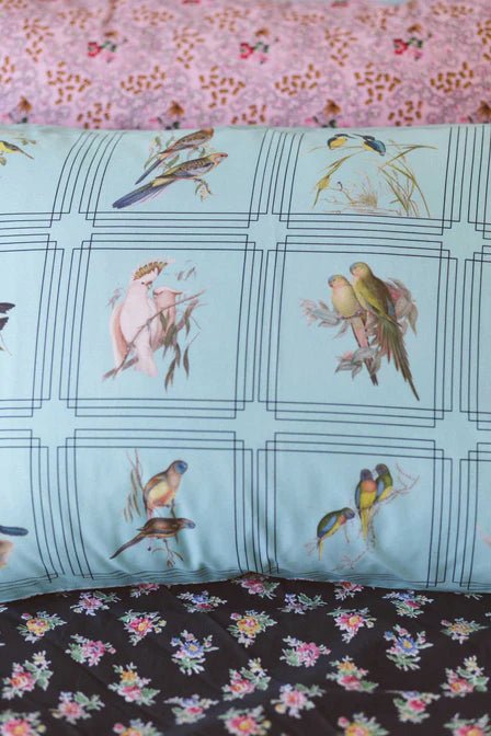 Australian Birds Pillowcase Set - Box Turtle