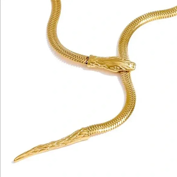 Serpentine Snake Lariat