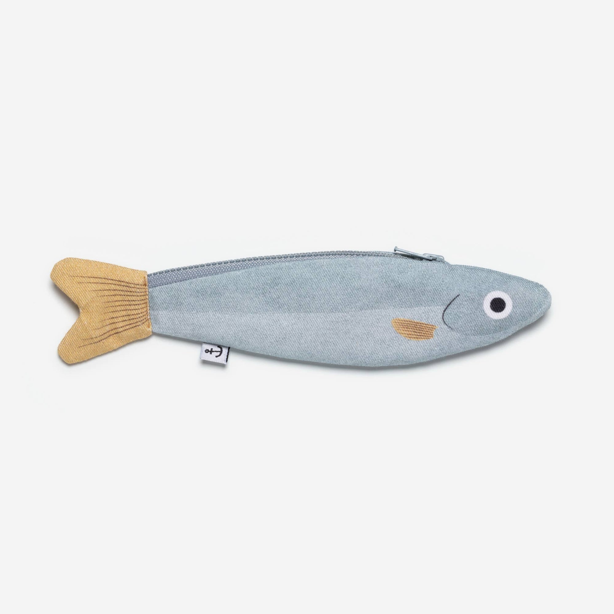 Blue Anchovy Purse