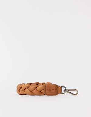 Braided Shoulder Strap - Wild Oak Soft Grain Leather