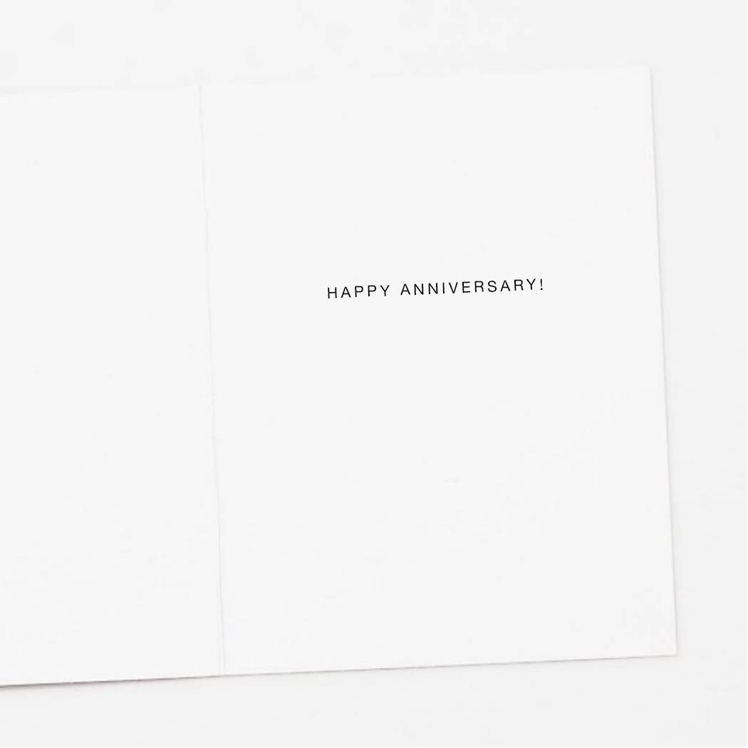 Ernest Hemingway Quote Anniversary Card