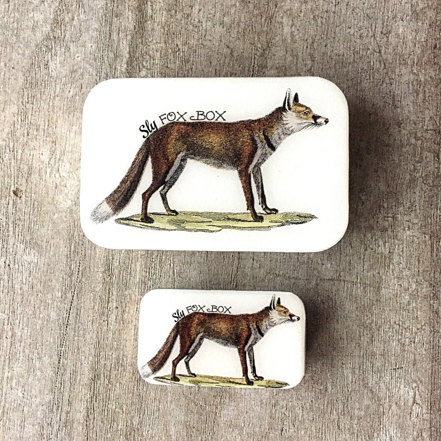 Sly Fox Trinket Tin