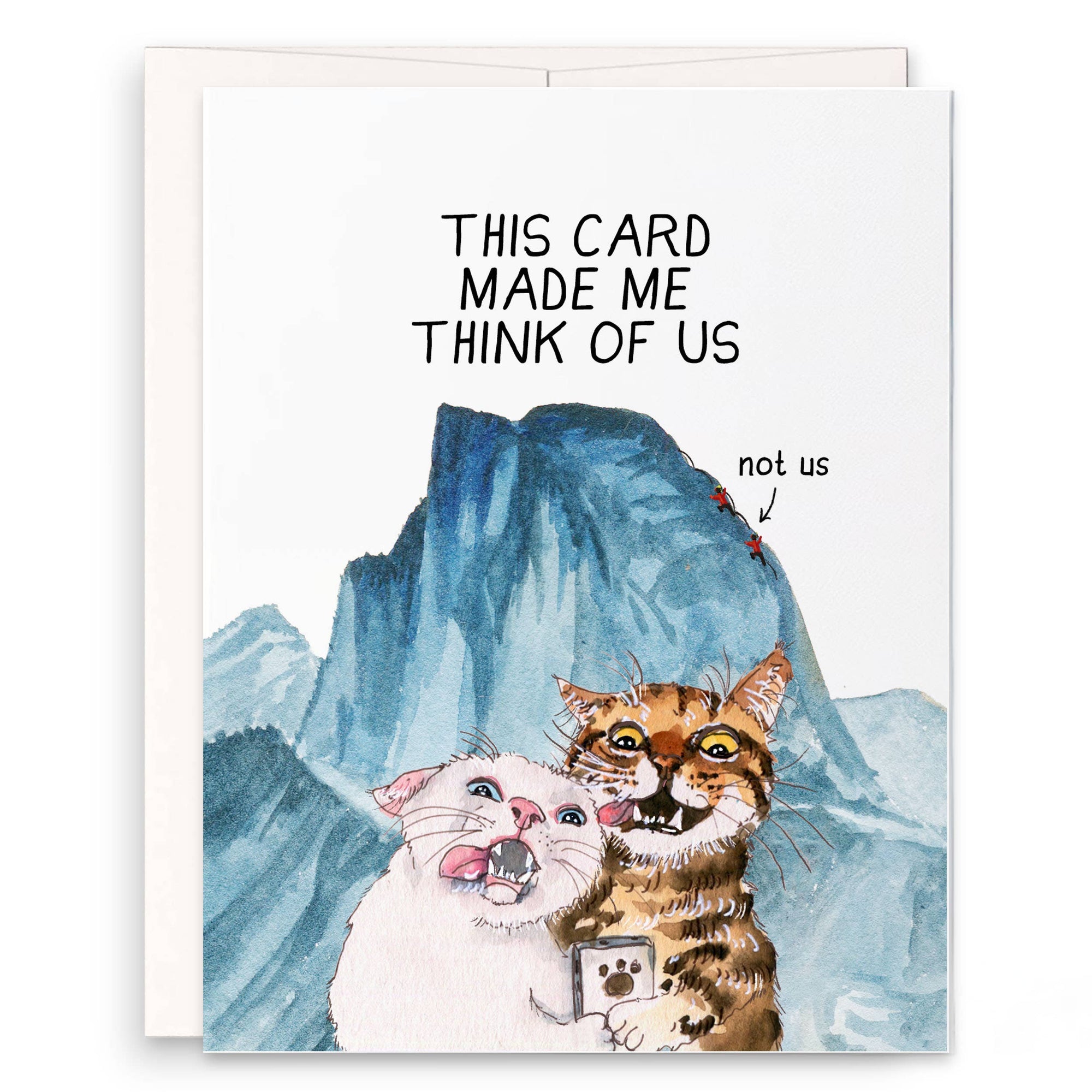 Cats Couple Adventure Funny Anniversary Card