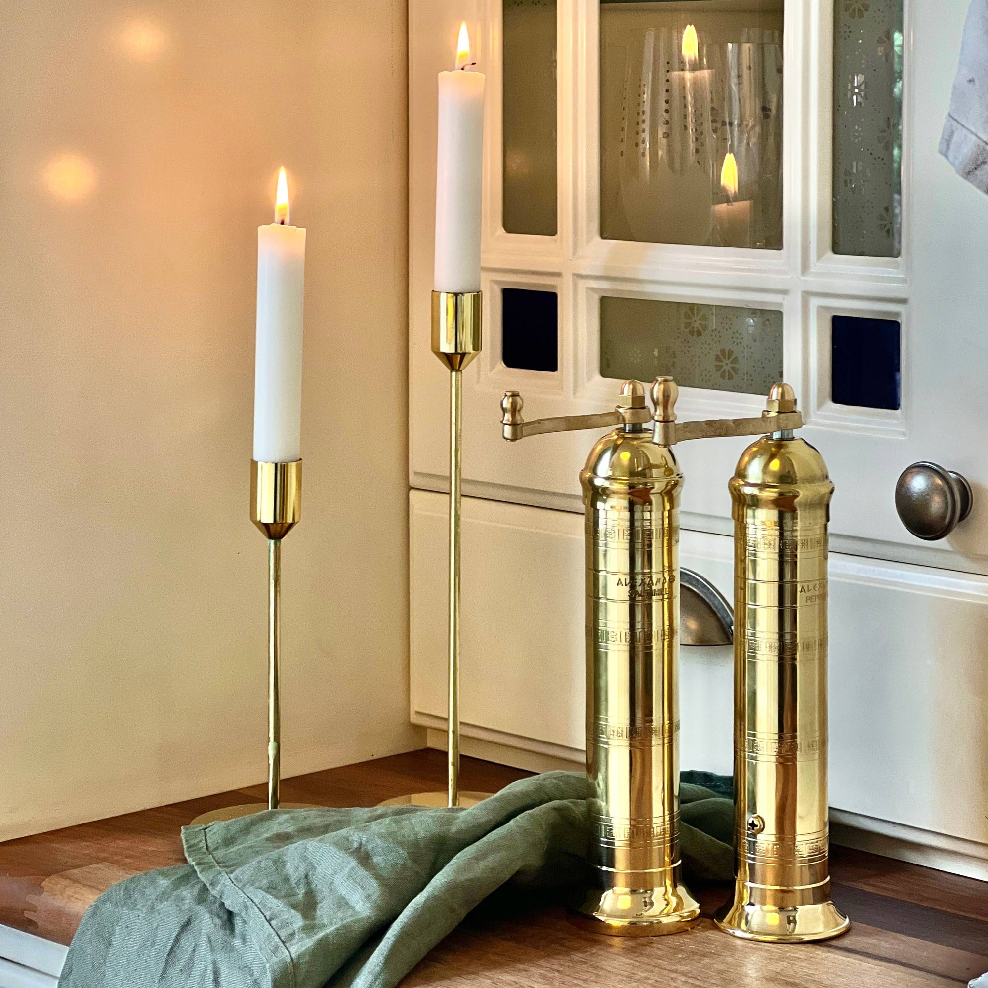 Original 'Brass Mill' Salt Grinder