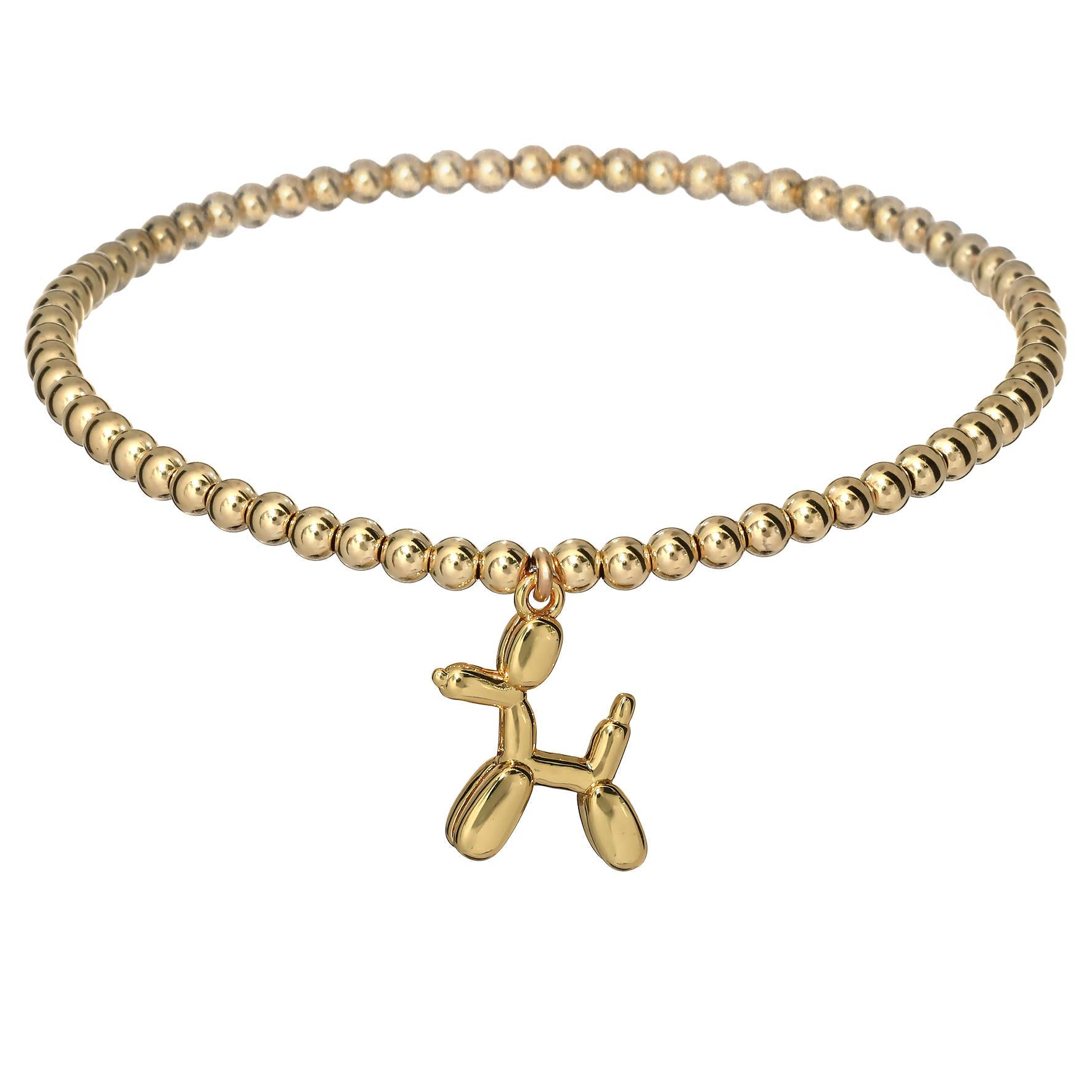 Balloon Dog 14K Gold Fill Bracelet