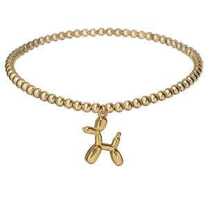 Balloon Dog 14K Gold Fill Bracelet