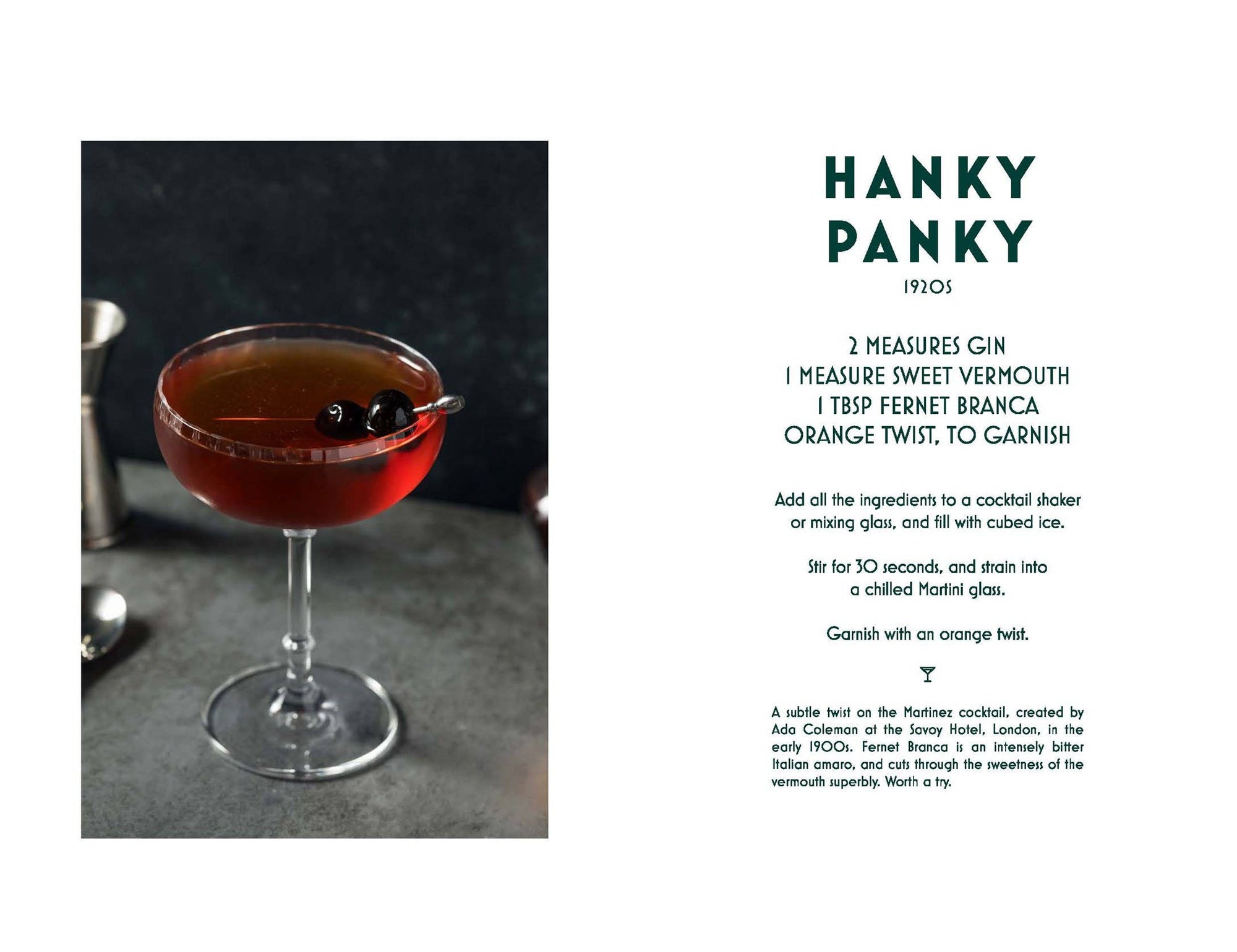 Speakeasy Cocktails
