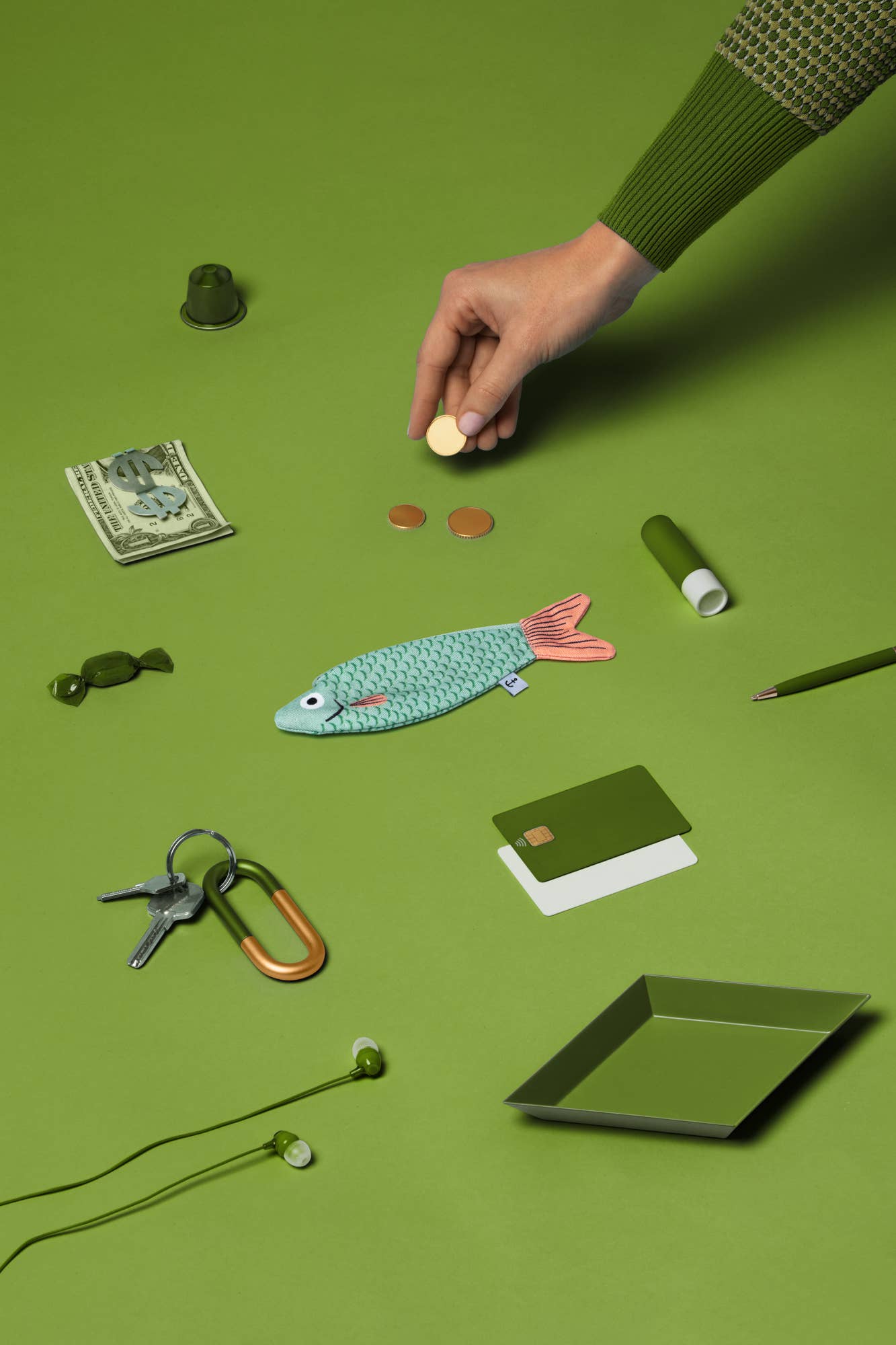 Mint Cardenal Purse