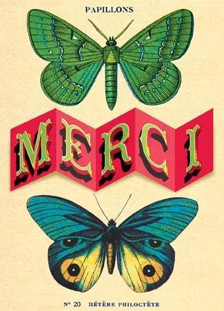 Merci Thank You Card