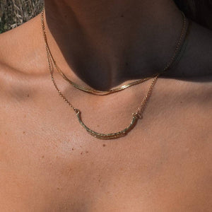 Sleeping Moon Necklace