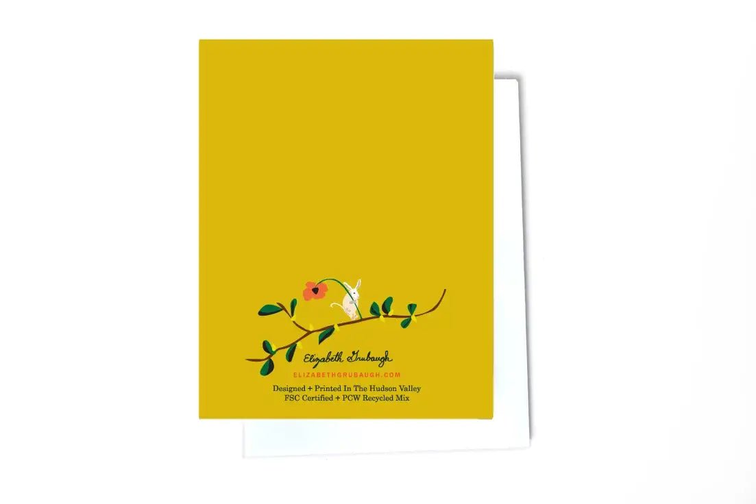 Baby In Pram Card - Box Turtle