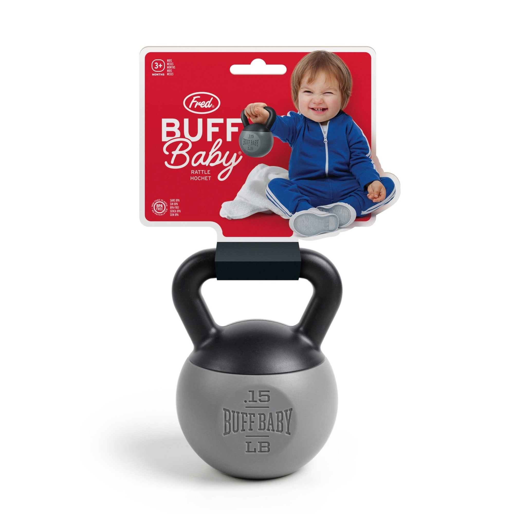 Baby Kettlebell Rattle - Box Turtle