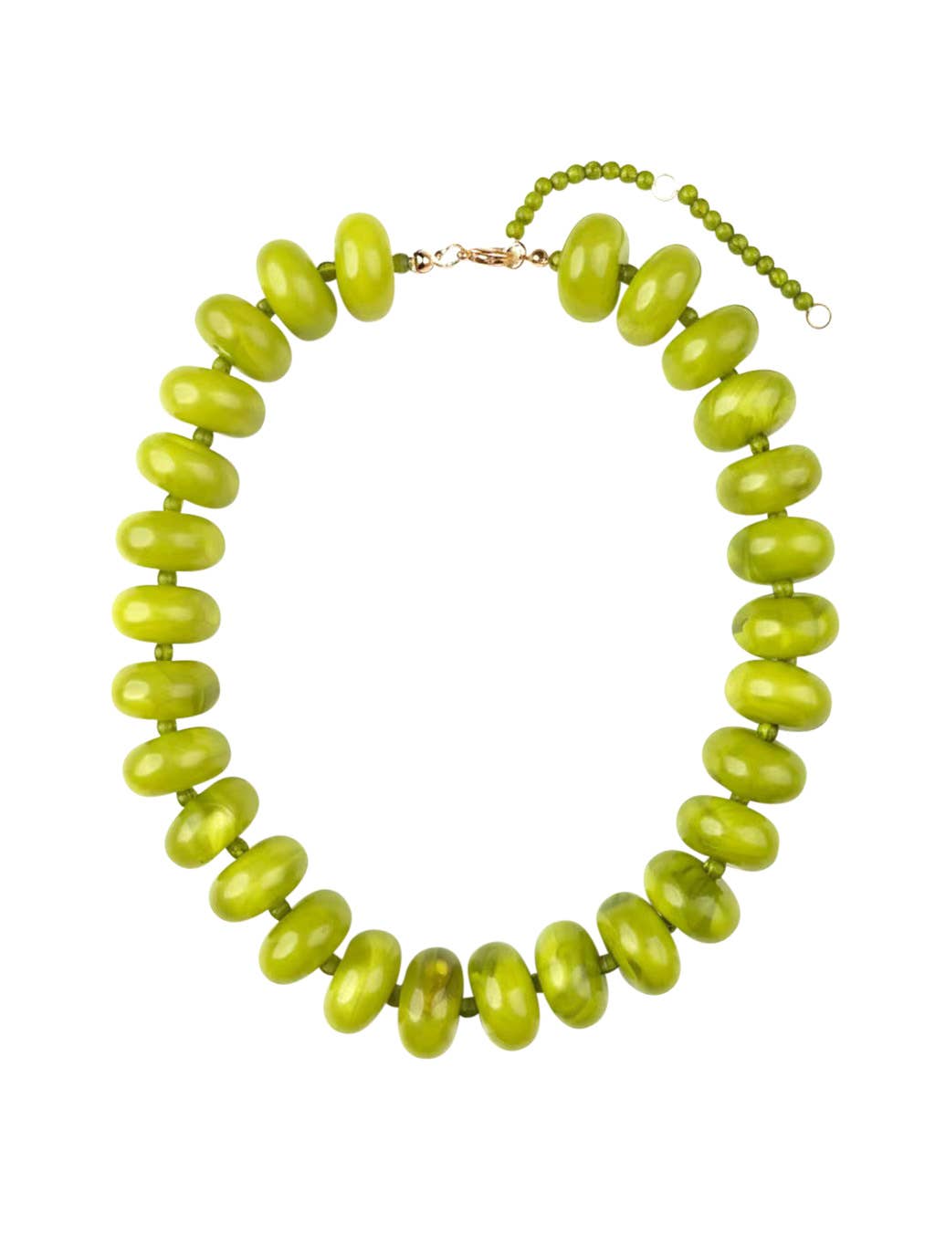 Bailey Chunky Beaded Necklace - Box Turtle