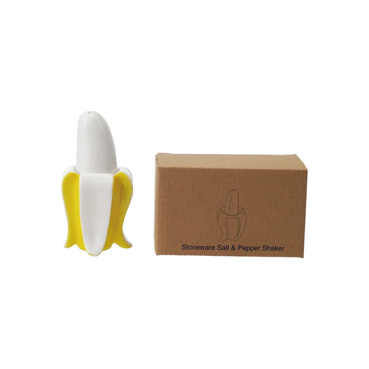 Banana Stackable Salt & Pepper Shakers - Box Turtle