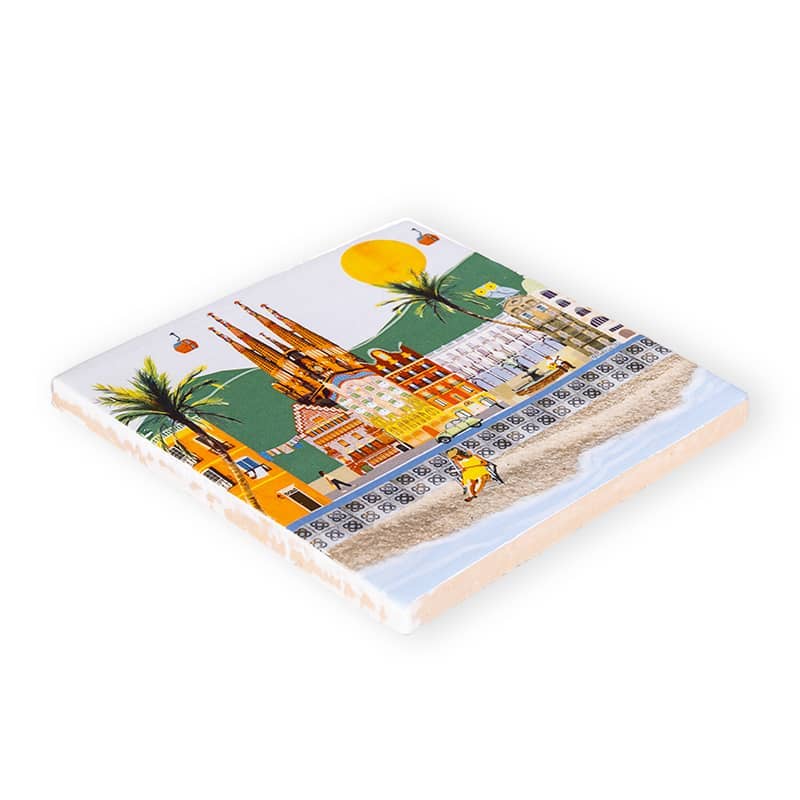 Barcelona Vibrante StoryTile - Box Turtle