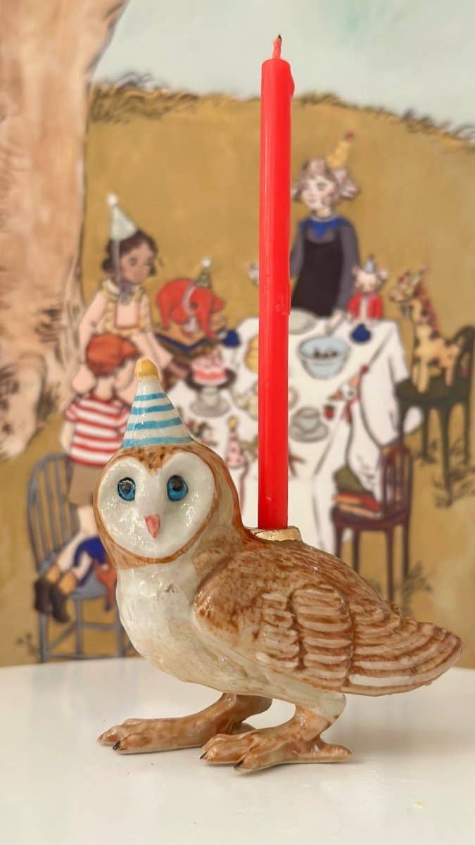 Barn Owl Cake Topper - Box Turtle