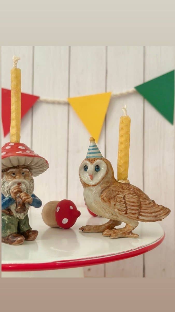 Barn Owl Cake Topper - Box Turtle