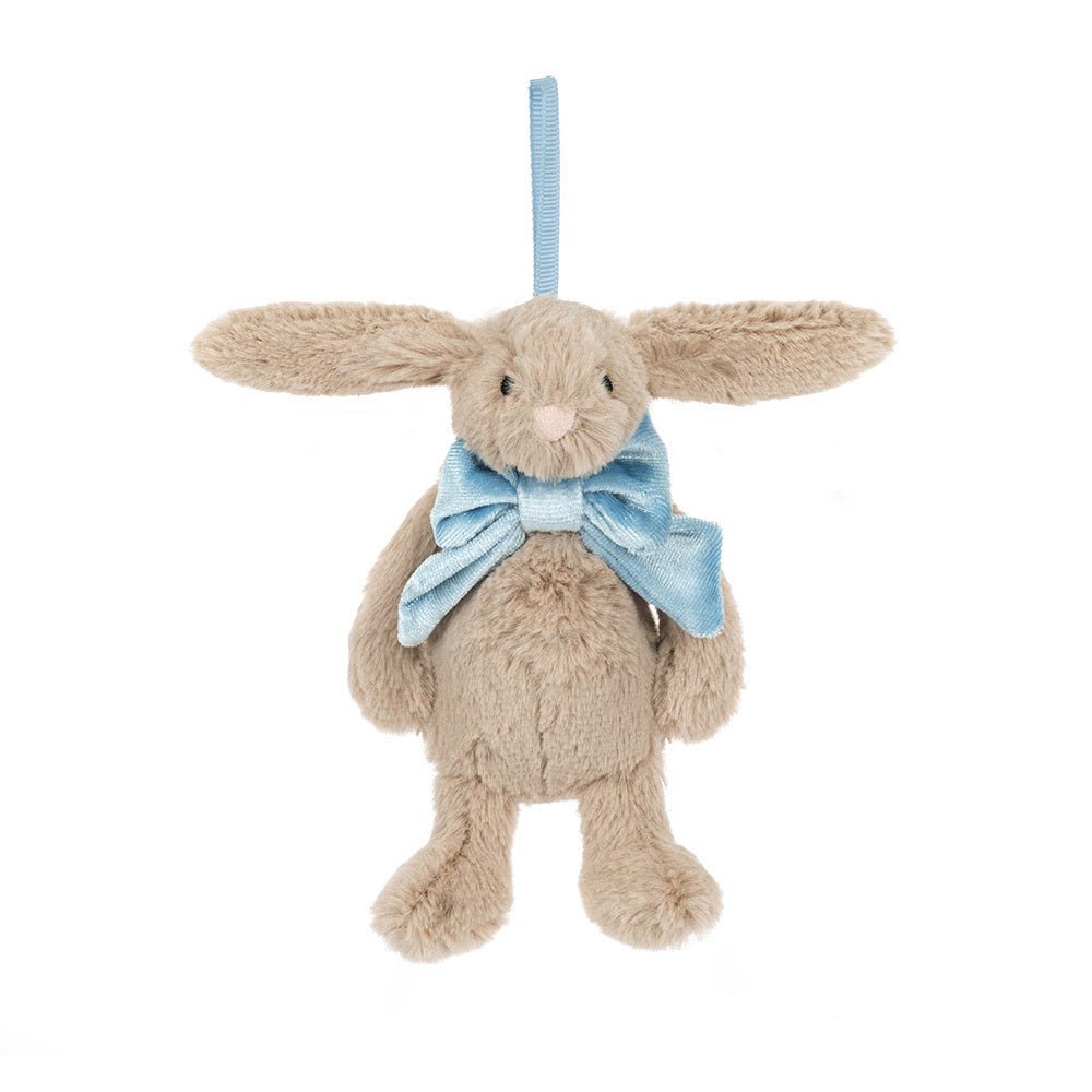 Bashful Beige Bunny Decoration - Box Turtle
