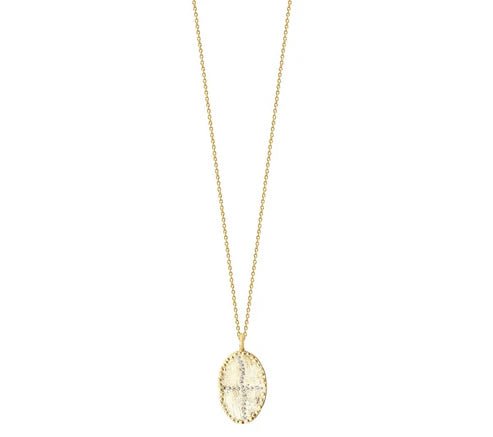Bazile White Short Necklace - Box Turtle
