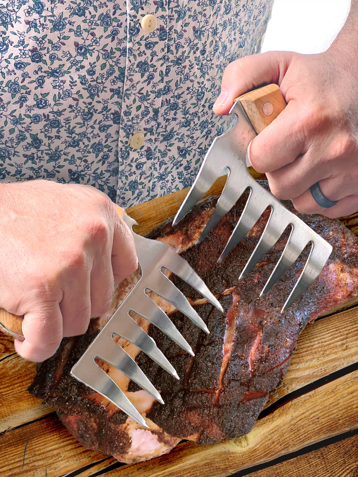 BBQ Shredder Claws w/ Pistol Grips - Box Turtle