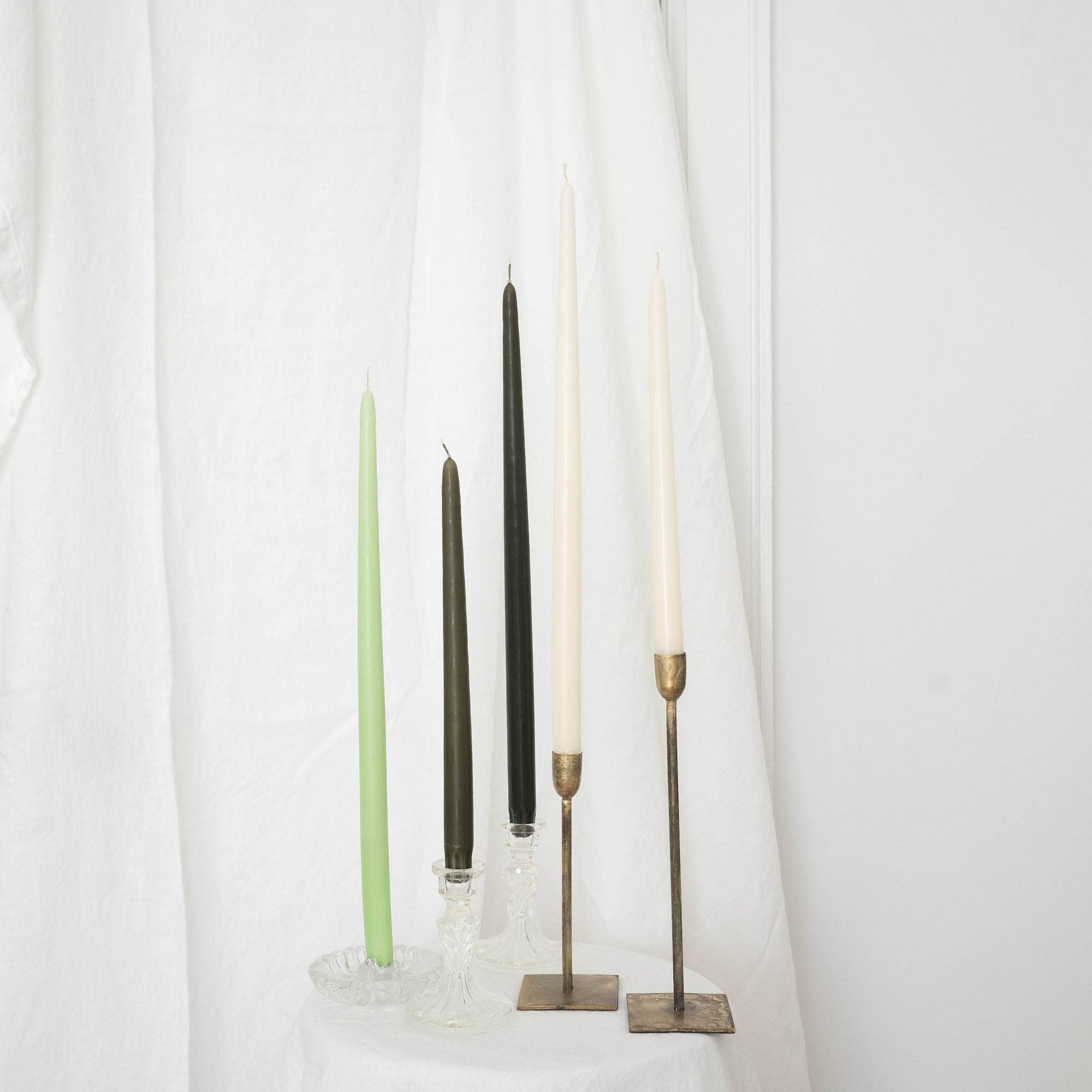 Ivory Taper Candles