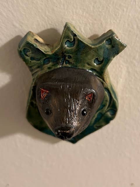 Beaver on a Plaque - Box Turtle