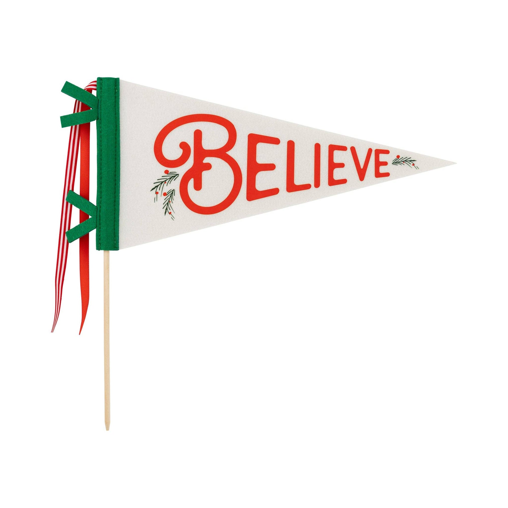 Believe Felt Pennant Banner - Box Turtle