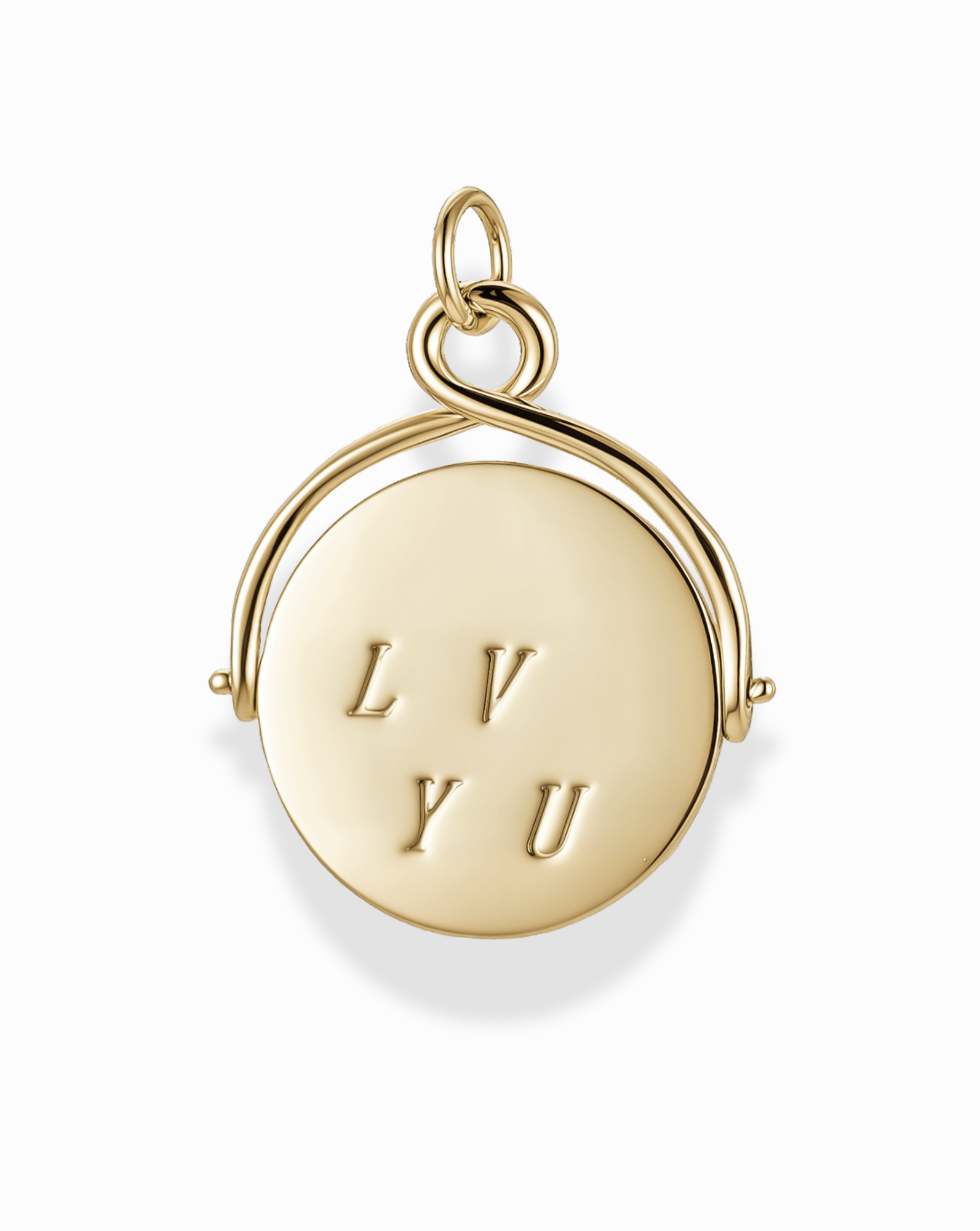 Bella "I Love You" Spinner Charm - Box Turtle