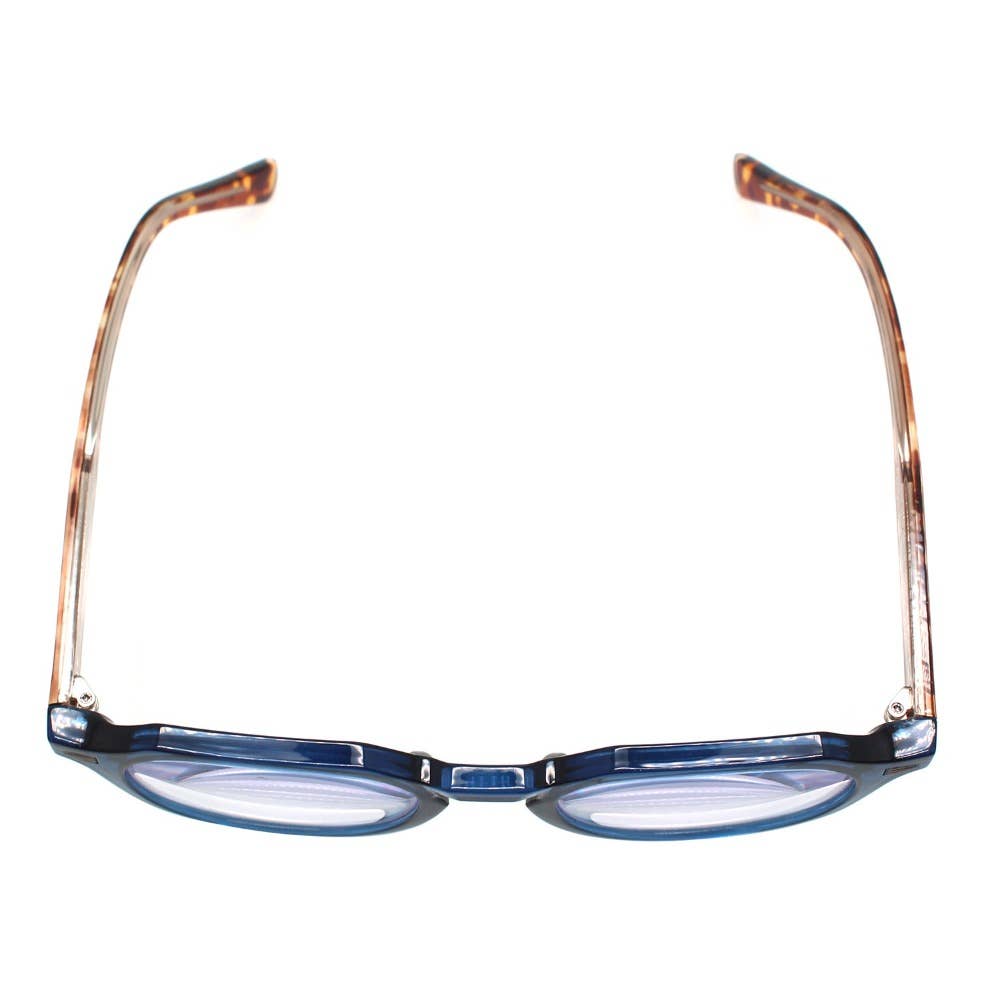 Benn - Matte Navy Blue - Matte Tortoise - Box Turtle