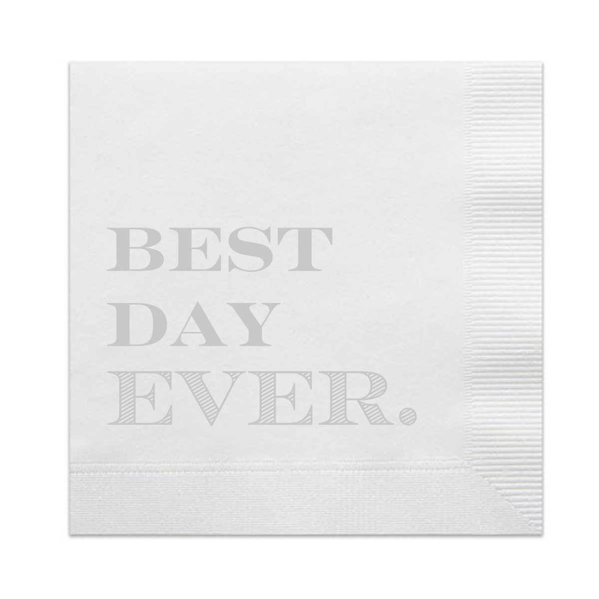 Best Day Ever Cocktail Napkins - Box Turtle