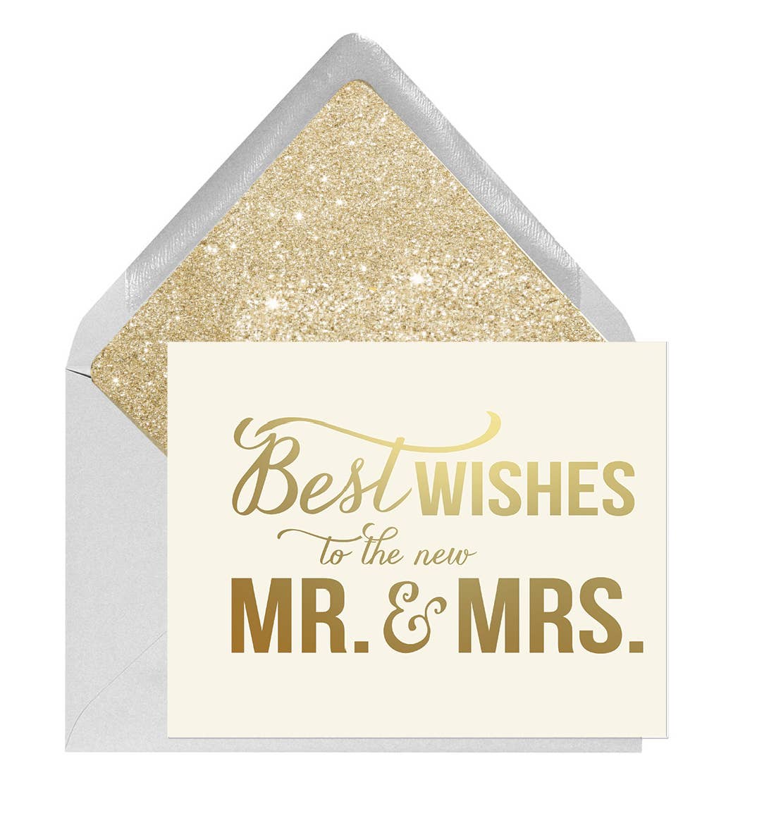 Best Wishes Mr. & Mrs. Wedding Card - Box Turtle