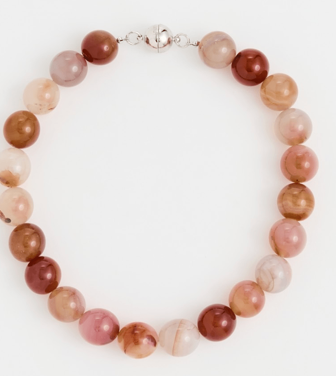 Betty Bead Gemstone necklace - Box Turtle