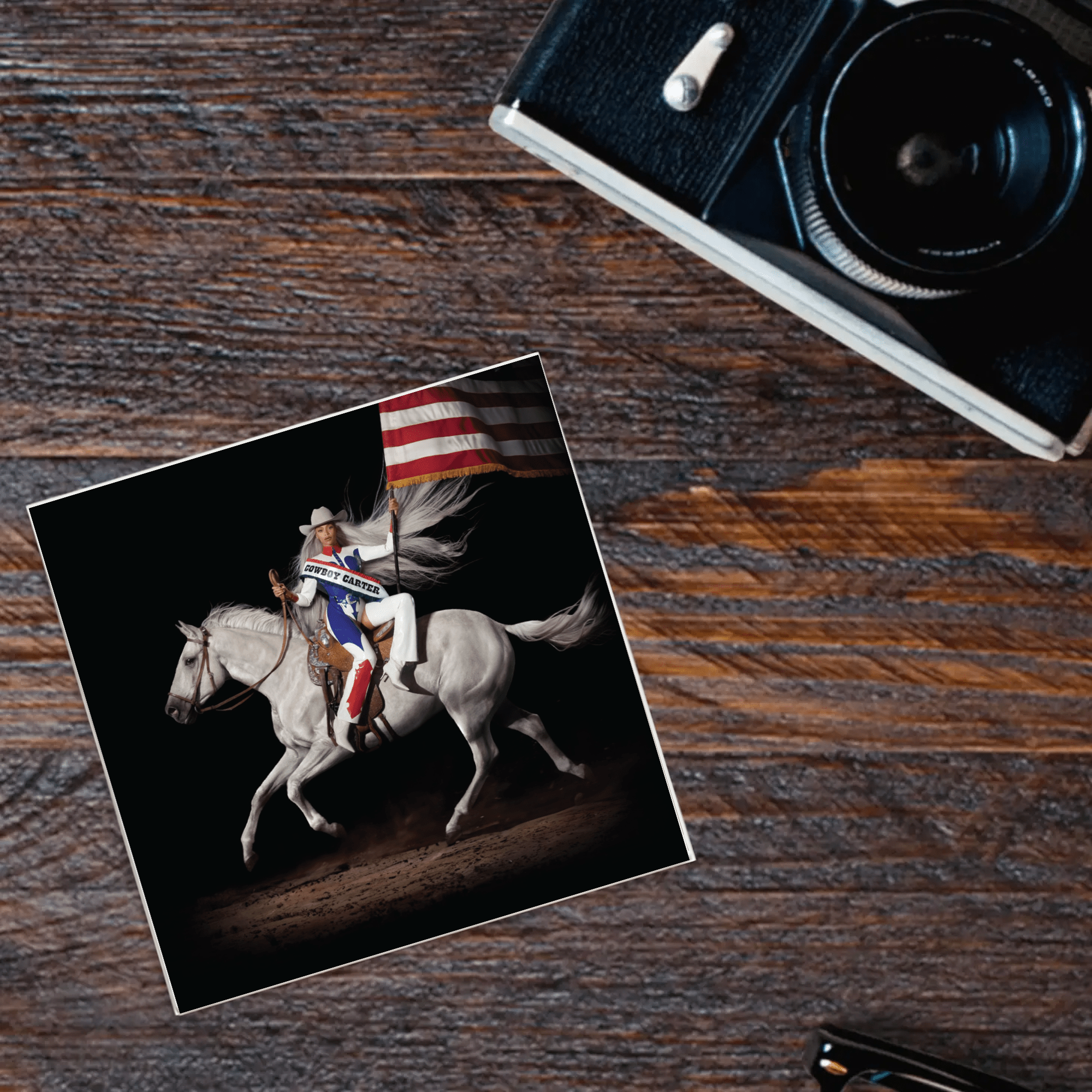 Beyonce Cowboy Carter Coaster - Box Turtle