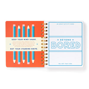 Beyond Bored Adult Activity Book