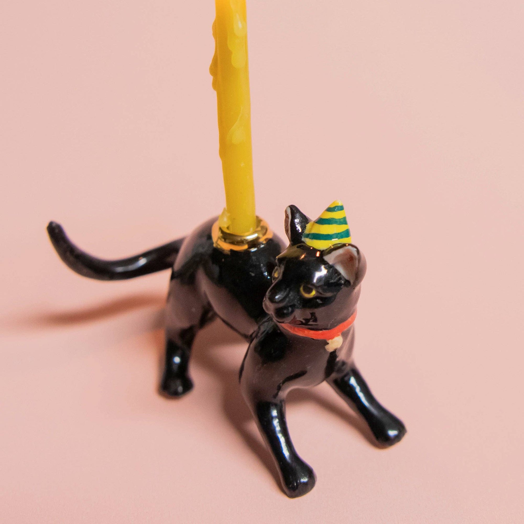 Black Cat Cake Topper - Box Turtle