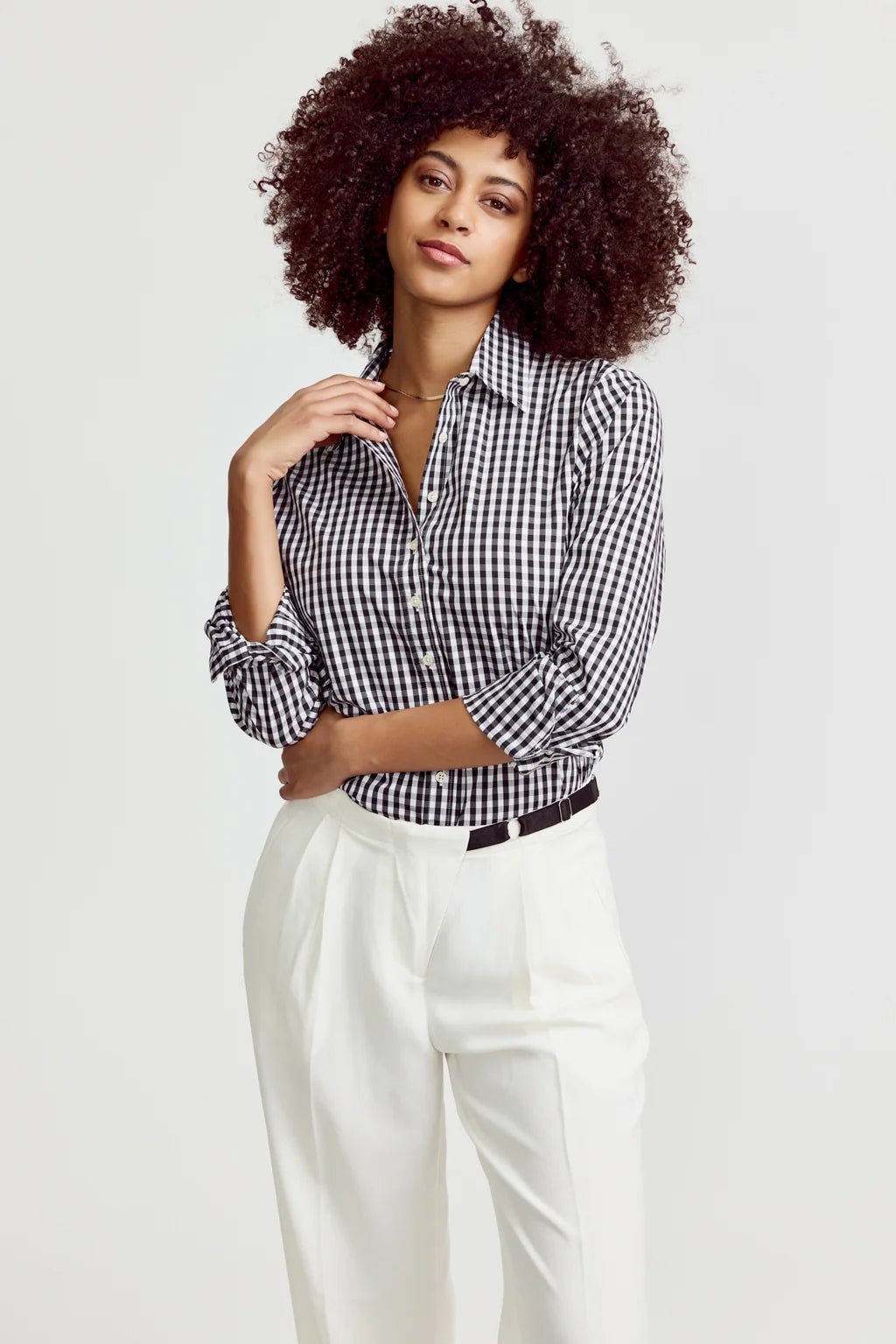 Black Large Check The Icon Shirt - Box Turtle