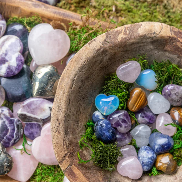 Mini Stone Hearts