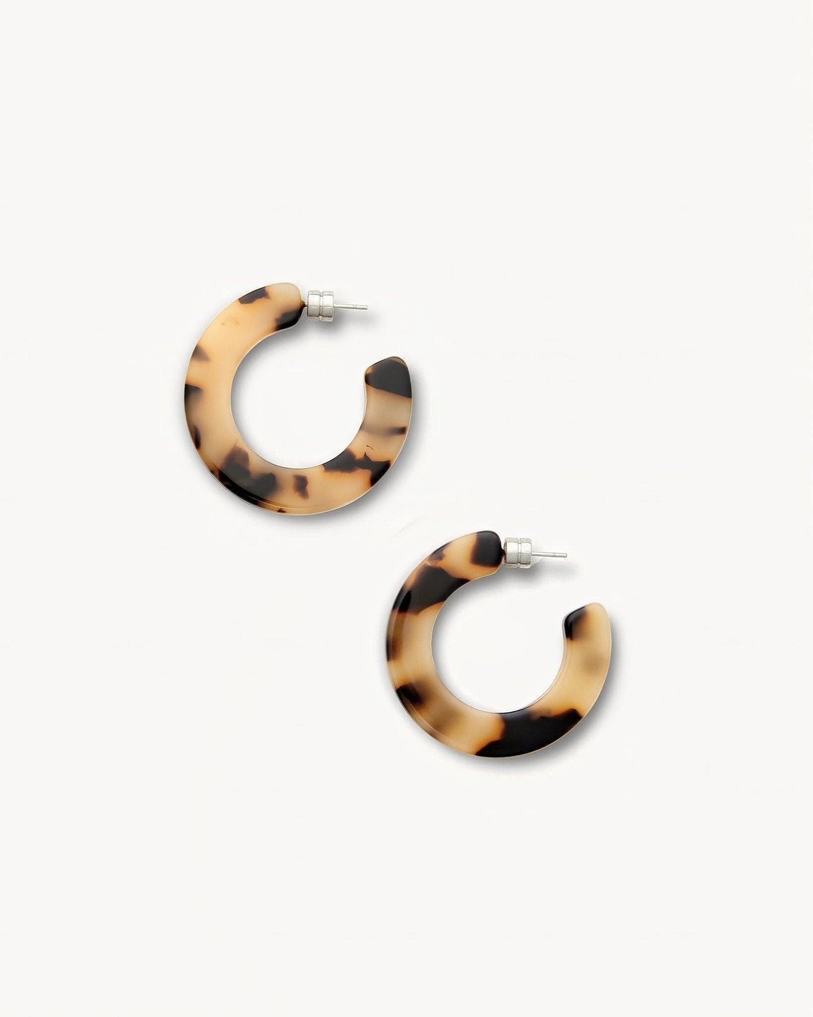 Blonde Tortoise Kate Hoops - Box Turtle