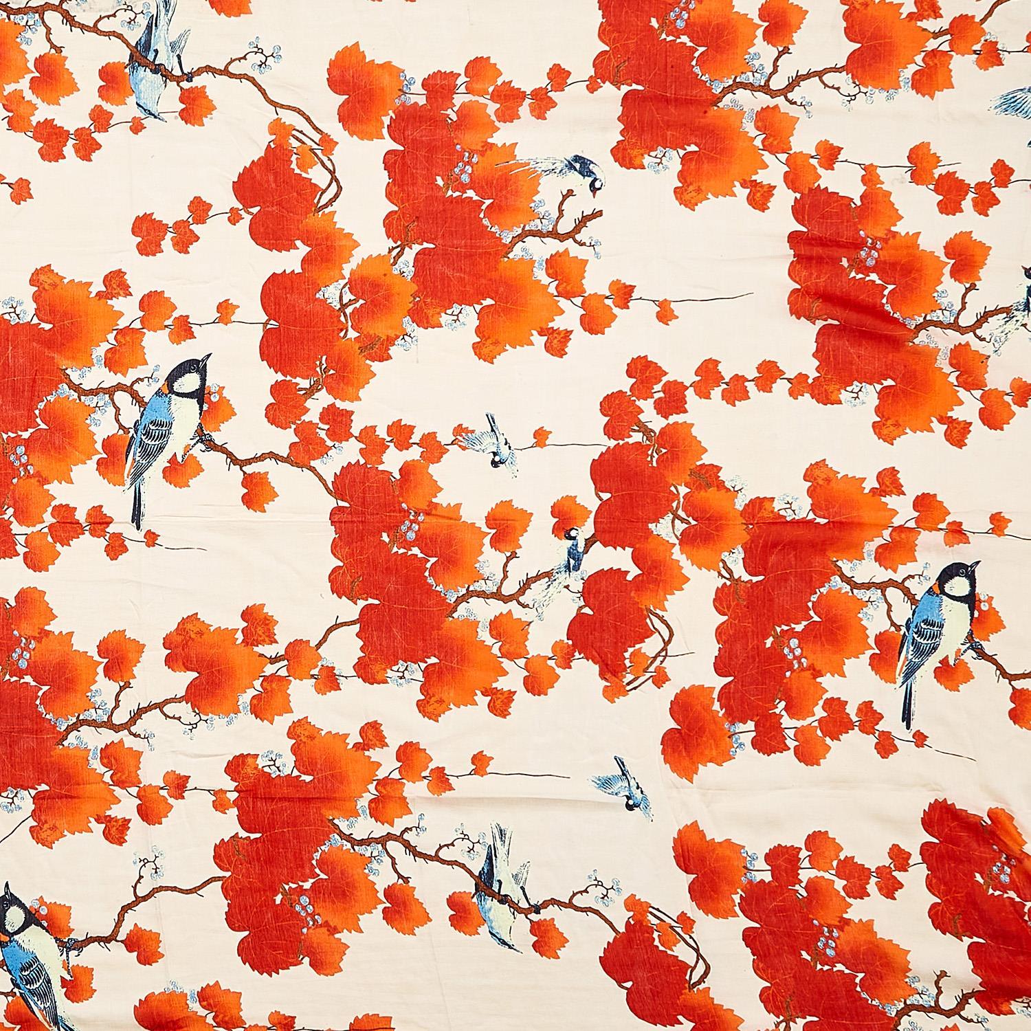 Blossom Branch Red Robe - Box Turtle