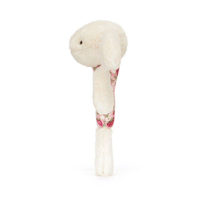 Blossom Cream Bunny 'Berry' Ring Rattle - Box Turtle