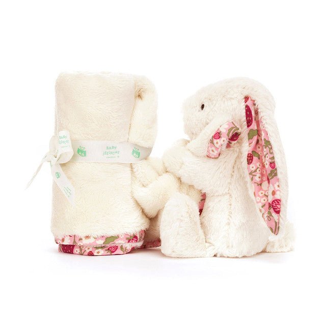 Blossom Cream Bunny 'Berry' Soother - Box Turtle