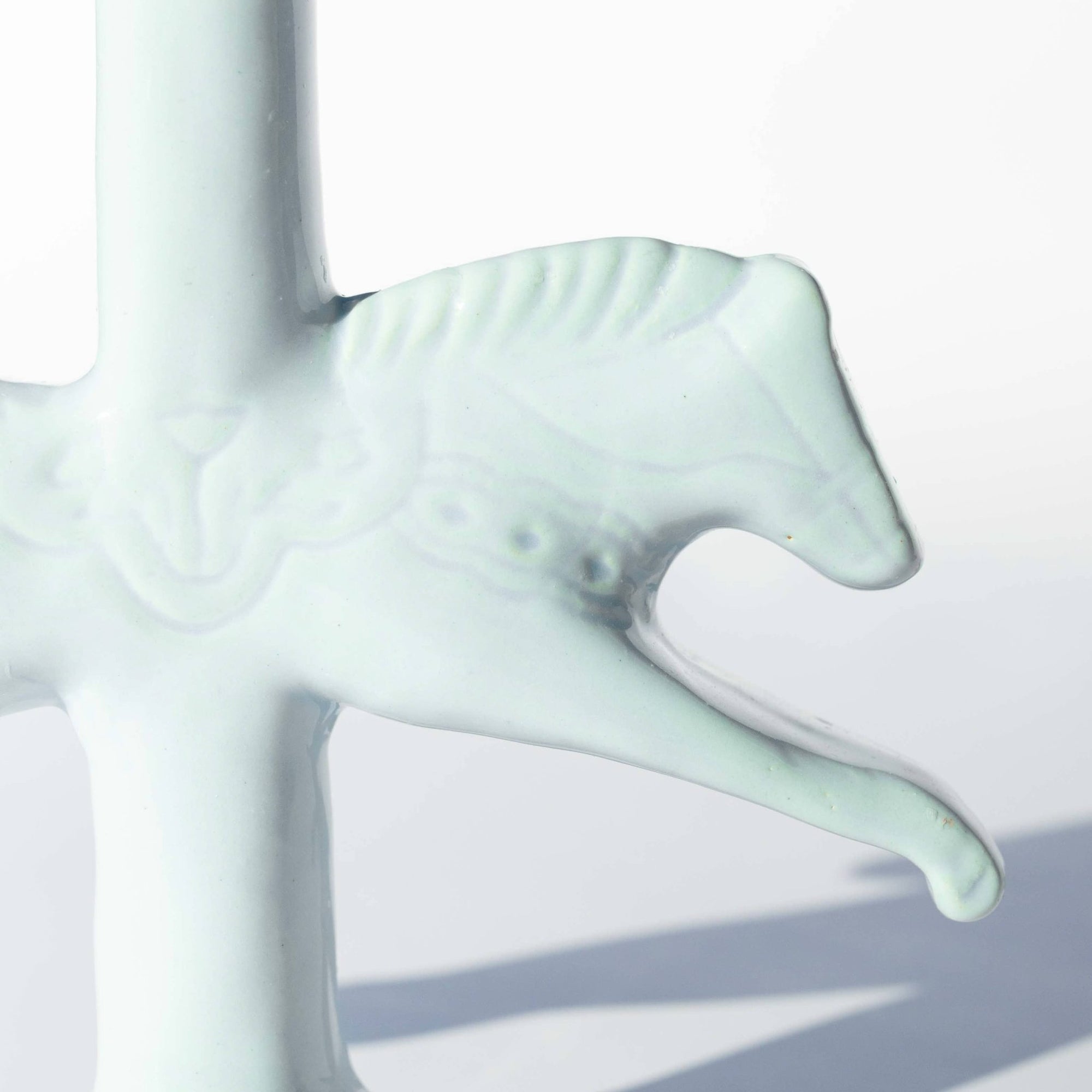 Blue Dala Horse Candlestick Holder - Box Turtle