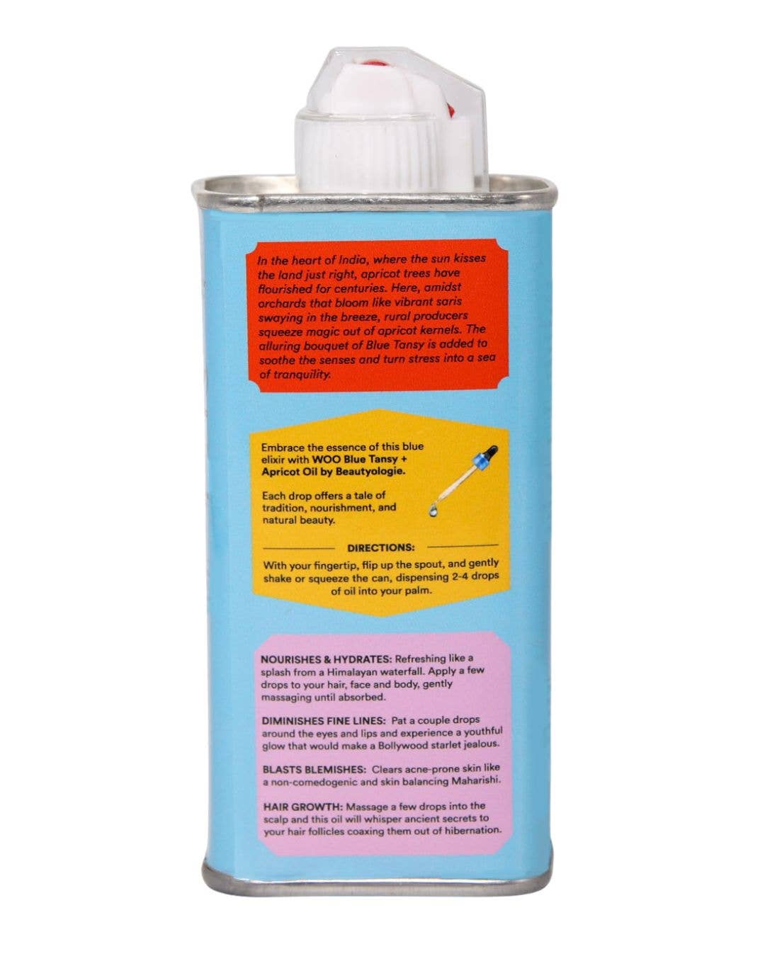 Blue Tansy + Apricot Oil - Box Turtle