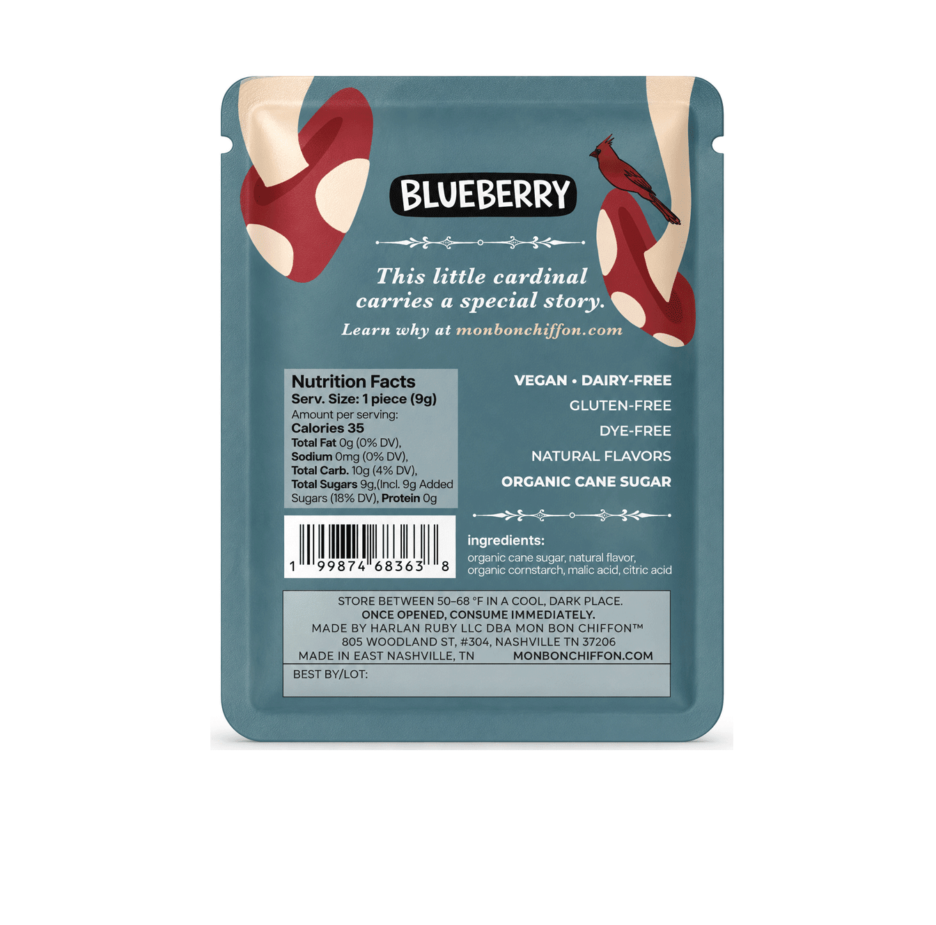 Blueberry Cotton Candy Puff - Box Turtle