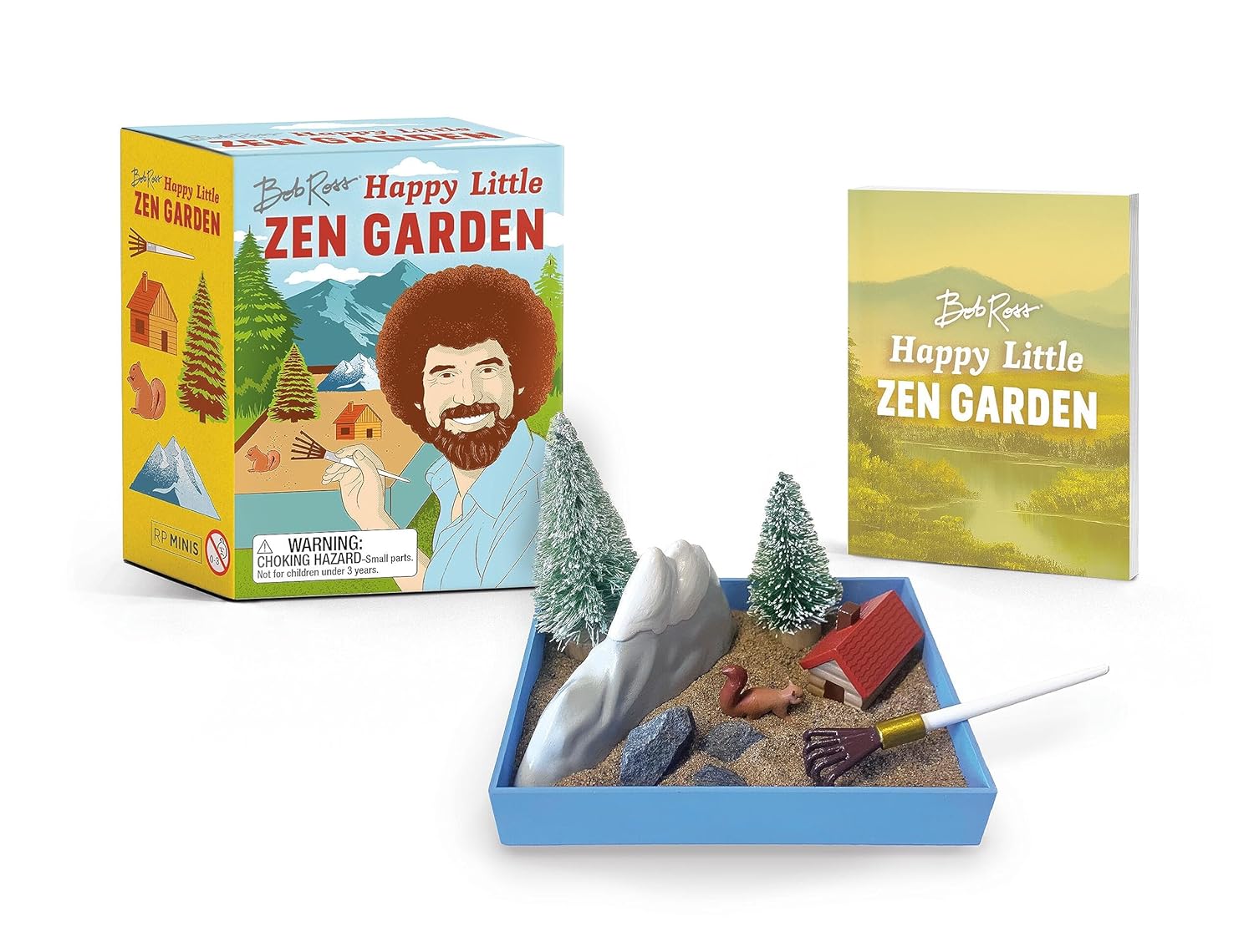 Bob Ross Happy Little Zen Garden - Box Turtle