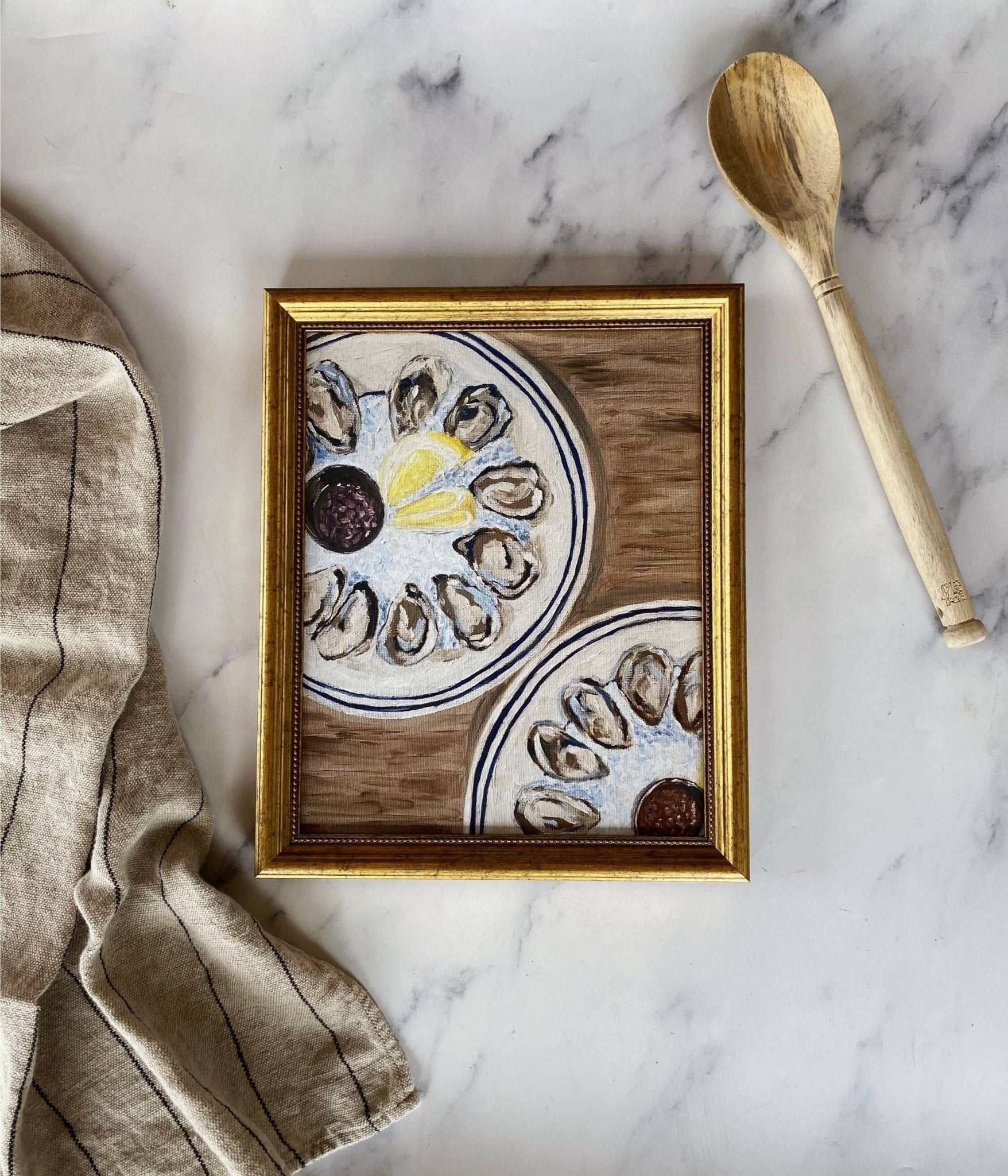 Bon Appetit - Art Print - Box Turtle